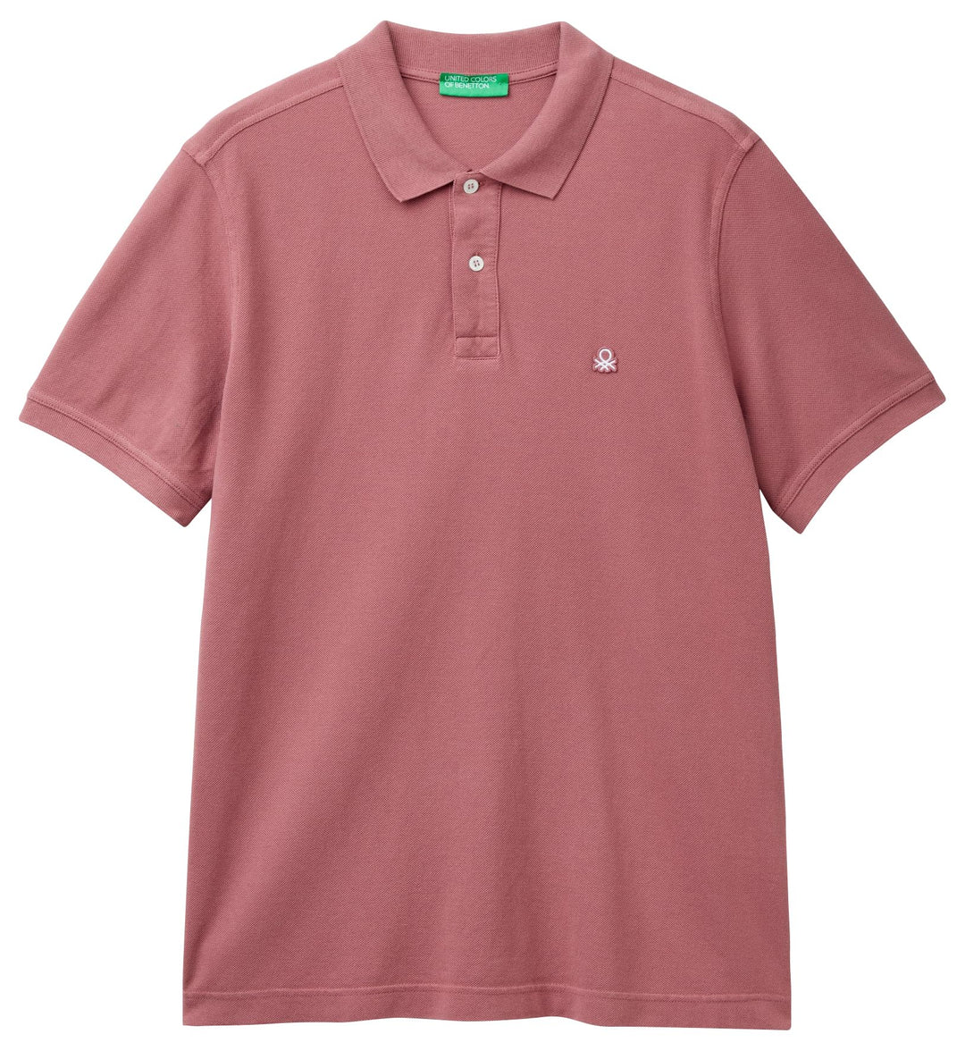 United Colors of Benetton Herren Poloshirt M/M 3089j3179 Polohemd S Violett, S Violett