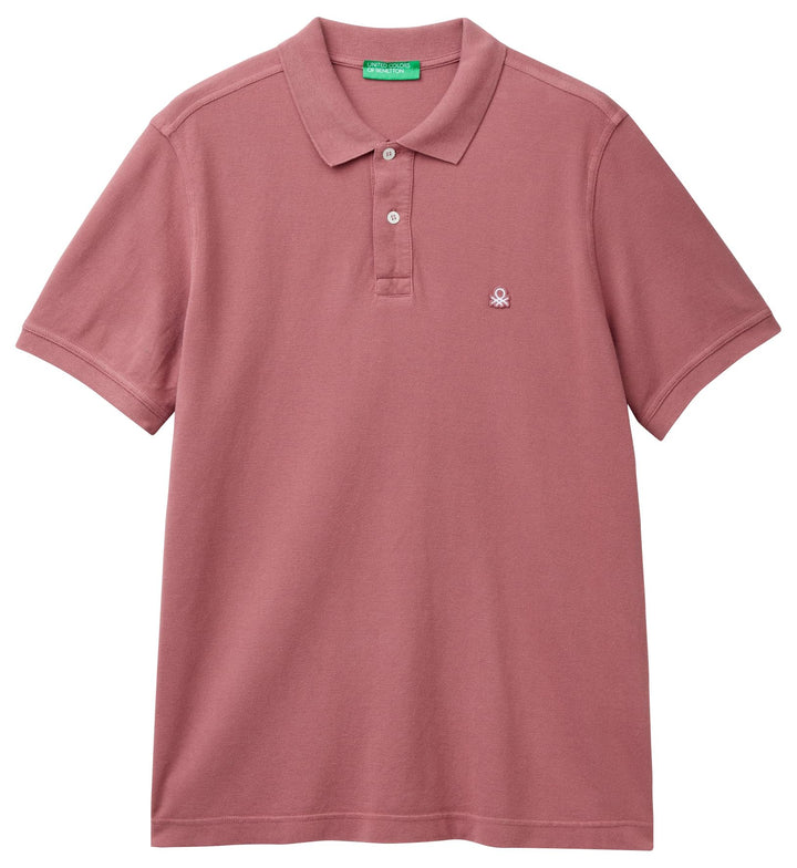 United Colors of Benetton Herren Poloshirt M/M 3089j3179 Polohemd S Violett, S Violett