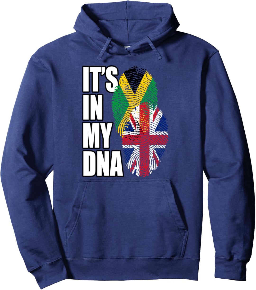 Britische und jamaikanische Mischung aus DNA-Flaggenerbe Pullover Hoodie