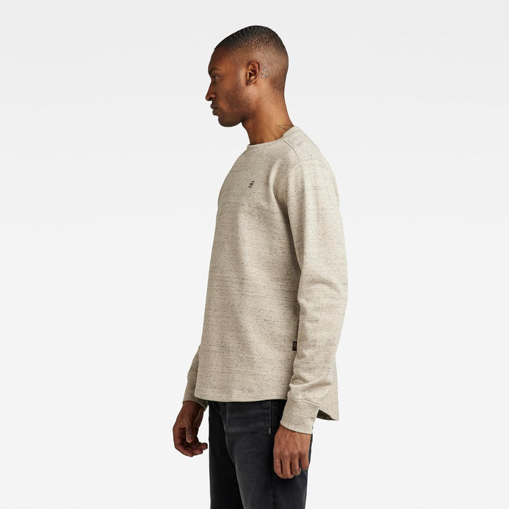 G-STAR Herren Lash Sweater M Mehrfarbig (Westpoint Khaki Htr D18231-c425-d385), M Mehrfarbig (Westpo