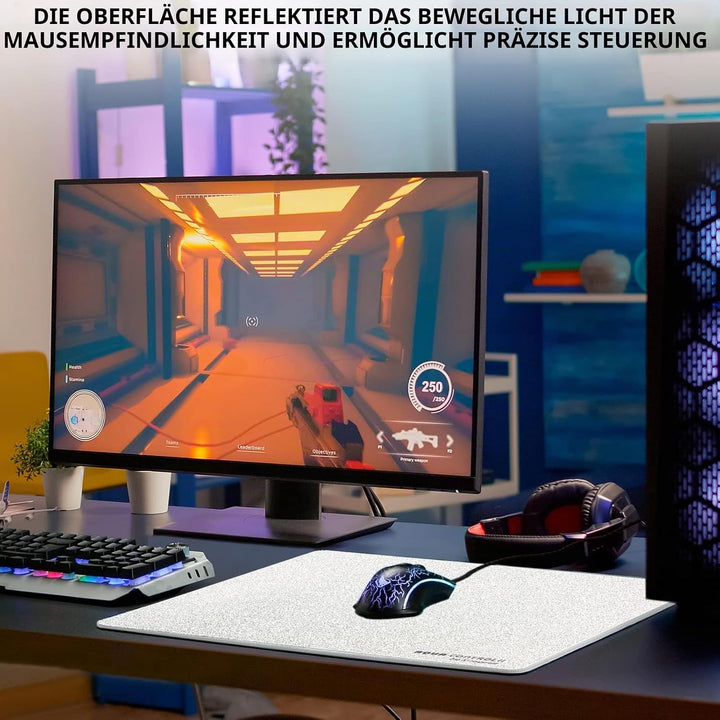 X-Raypad Aqua Control 2 AC2 Solid Gaming-Mauspad, Ultra-Hochpräzisions-Mauspad mit Perfekter Geschwi