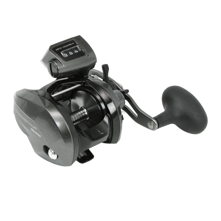 Okuma Konvektor Low Profile Schnurzähler Graphitrahmen Schlepprolle CV-354d: 24 m - 6,4 kg, 5,4:1 Ko