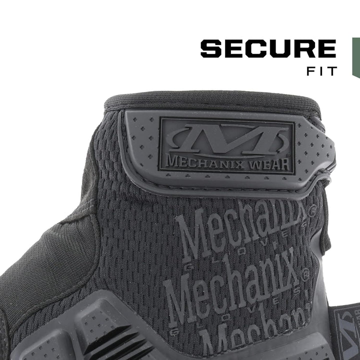Mechanix Wear Mechanix Herren M-pact® Covert Vingerloze handschoenen (X-large, volledig zwart) Finge
