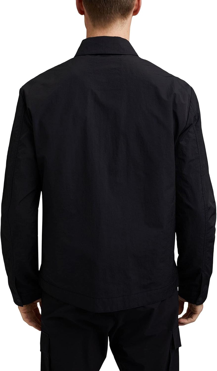 ESPRIT Herren Jacke 46 001/Black, 46 001/Black