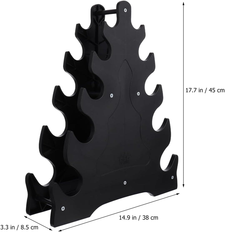 FAVOMOTO Kurzhantel- Aufbewahrungshalterung Display- Rack Kurzhantel- Halteständer Hantel Rack Halte