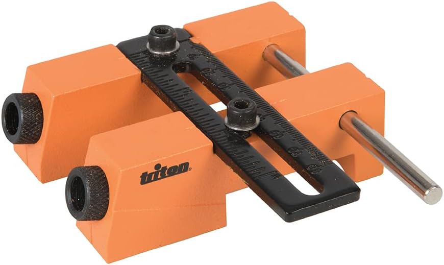 Triton 463419 Verstellbare Bohrlehre, Orange