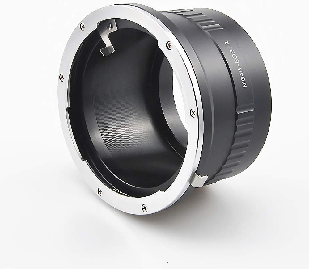Mamiya 645-EOS R Objektiv Adapter Adapterring,für Mamiya 645 M645 Objektiv Kompatibel für Canon EOS