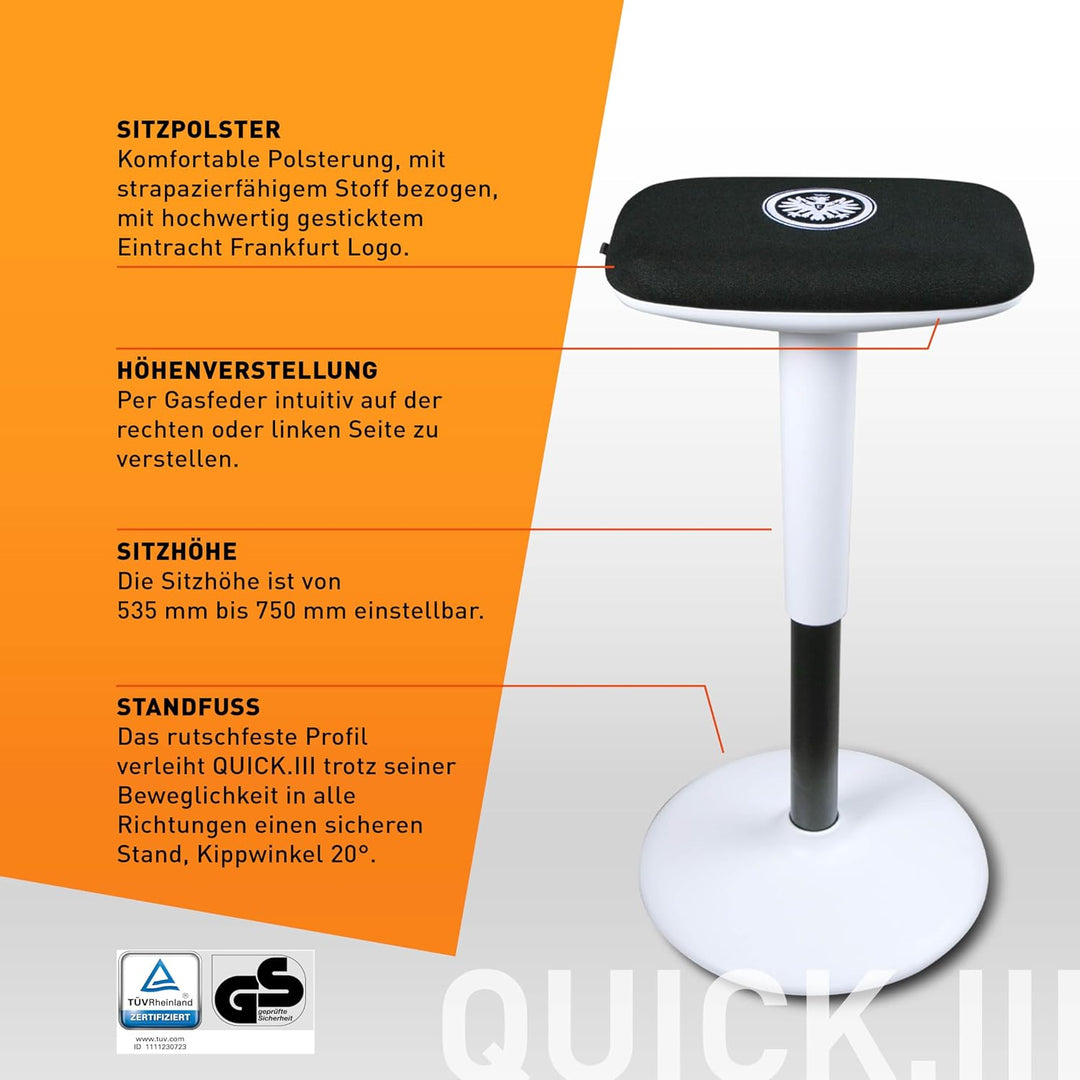 König + Neurath Quick.III Frankfurt - Büro Stehhilfe für entspanntes Arbeiten - ergonomisch &amp; höhenv