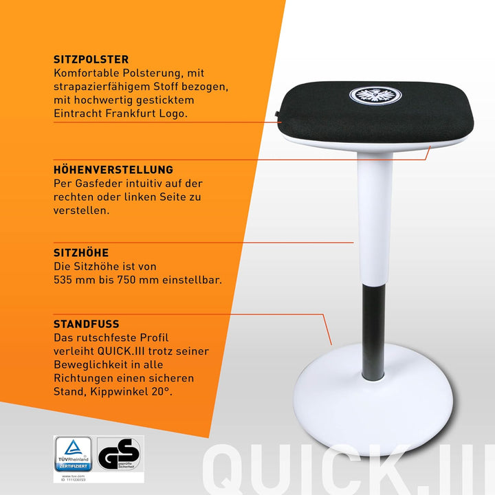 König + Neurath Quick.III Frankfurt - Büro Stehhilfe für entspanntes Arbeiten - ergonomisch &amp; höhenv