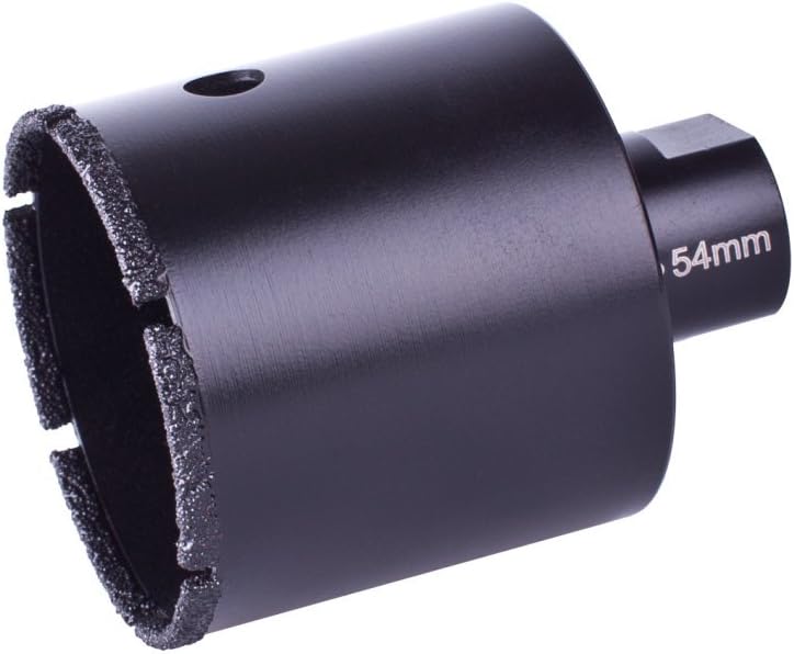 wolfcraft Bohrkrone, diamantbestreut „Ceramic“, für Winkelschleifer I 5948000 I Für die Installation