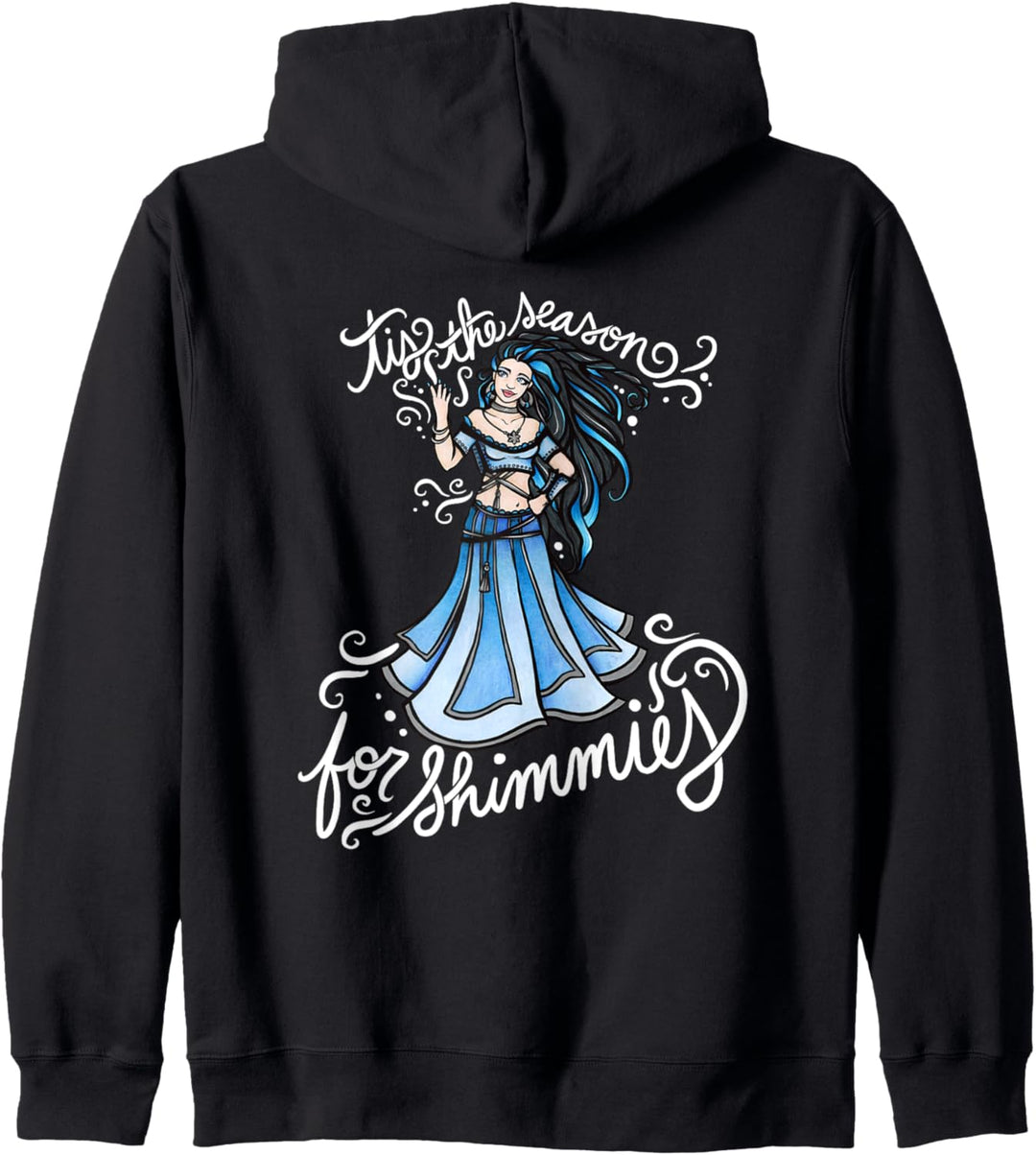 tis the season for Shimmies belly dancer Kapuzenjacke