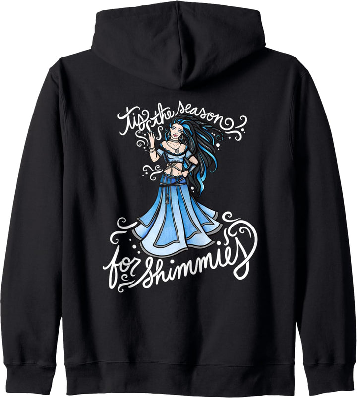 tis the season for Shimmies belly dancer Kapuzenjacke