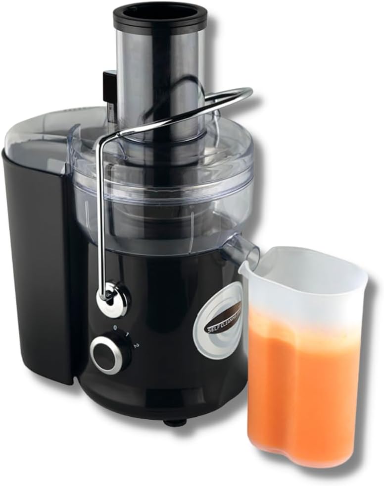 STARLYF Leistungsstarke Saftpresse, 600 W, 2 Geschwindigkeiten, BPA-frei, für die Küche, Explulsa Fr