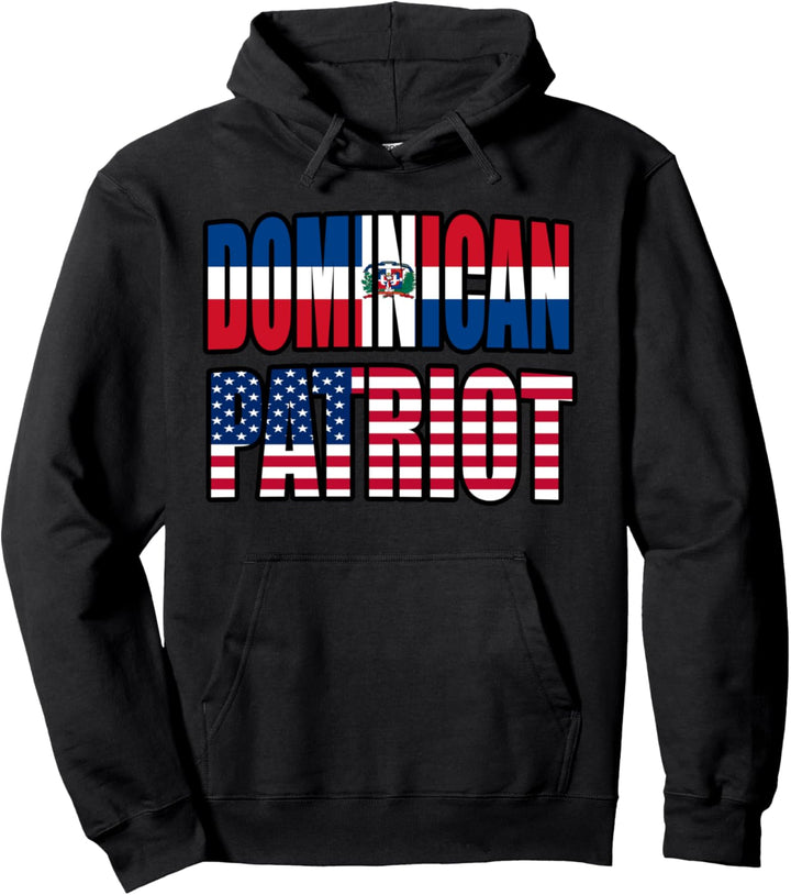 Dominican und American Pride Mix Heritage Pullover Hoodie