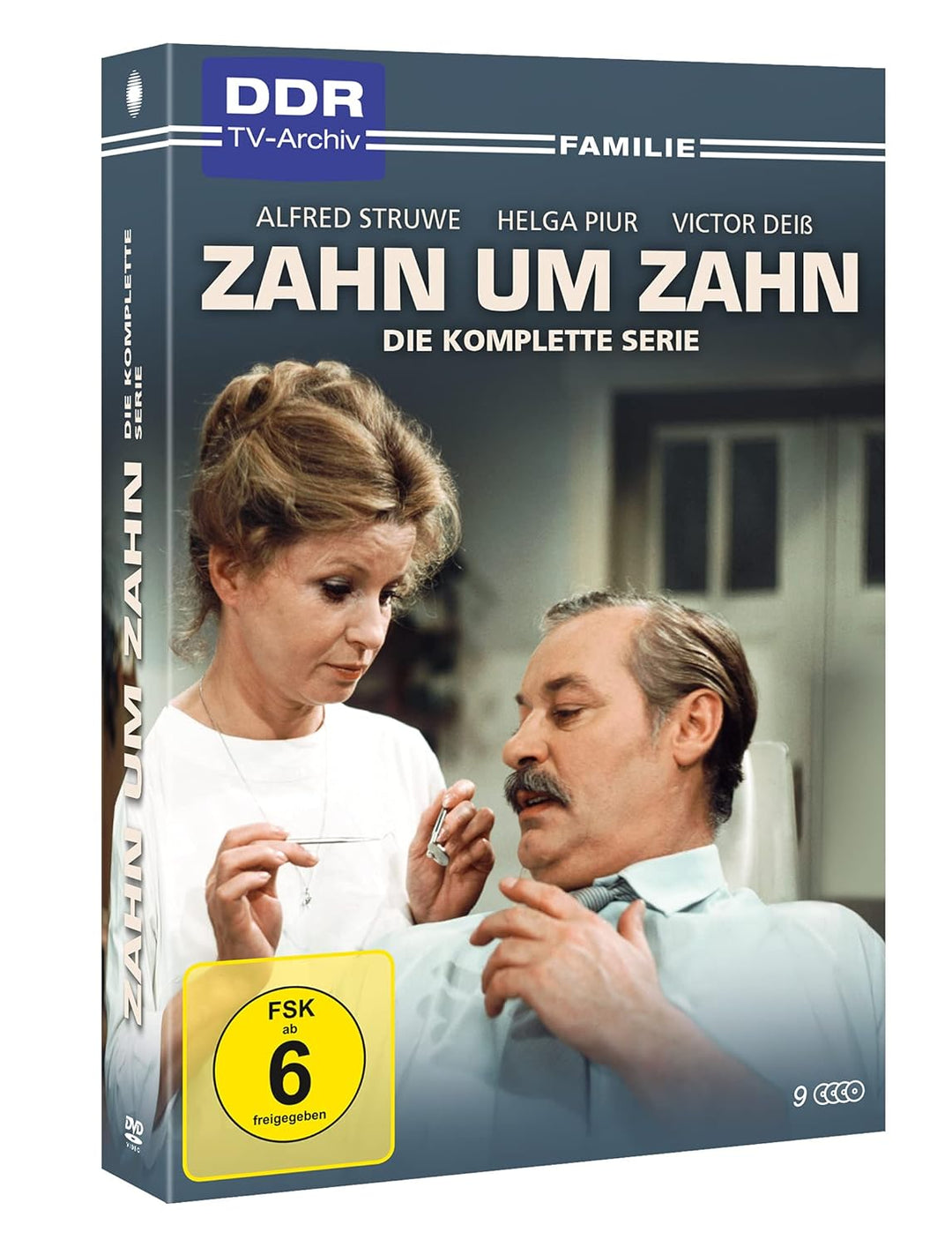 Zahn um Zahn - Die komplette Serie (DDR-TV-Archiv) [9 DVDs], DVD