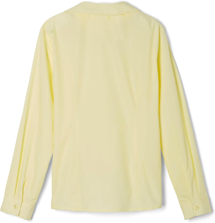 French Toast Girls' Long Sleeve Peter Pan Collar Blouse