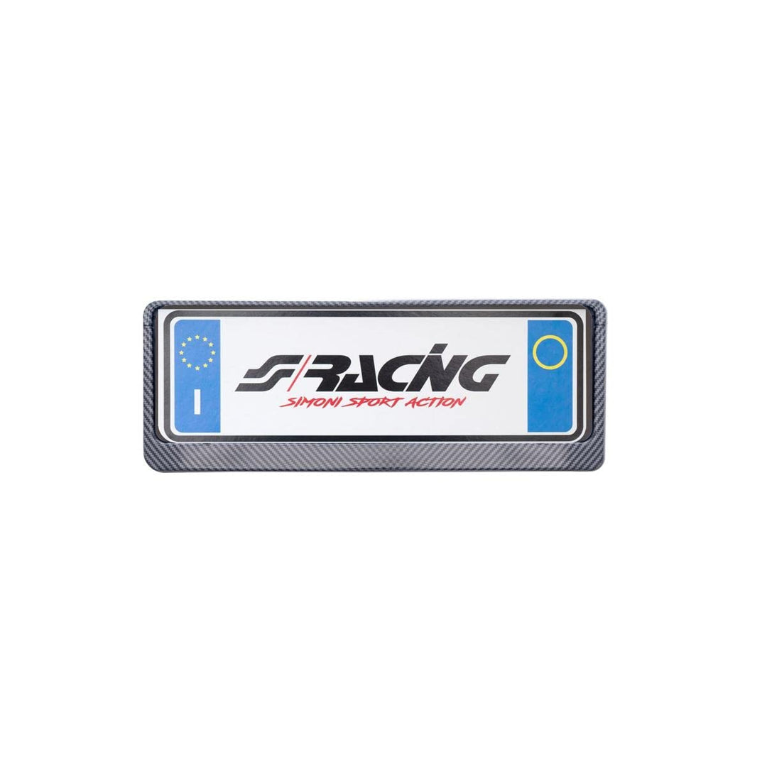 SIMONI RACING PTX/ACL Kennzeichenhalter vorne Carbon Look