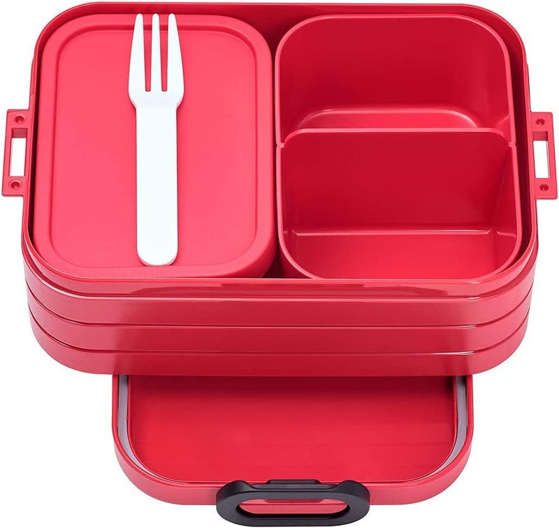 Mepal 2-tlg Limited Edition Bento-Lunchboxen Set Klein/Gross Take A – Brotdose mit Fächern, geeignet