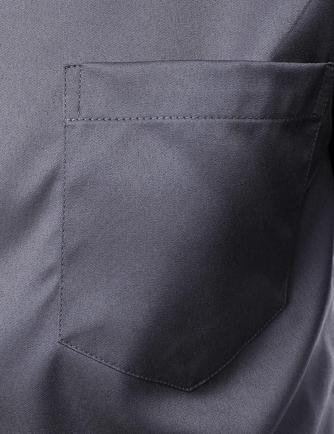 PARKLEES Lässiges Herrenhemd mit Knopfleiste, stylisch, schmale Passform, kurzärmelig, mit Tasche XX
