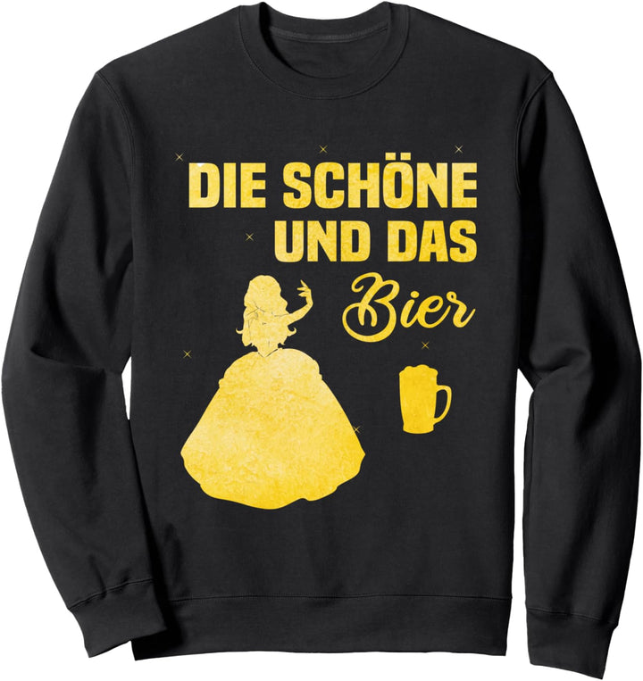 Die schöne und das Bier Sweatshirt