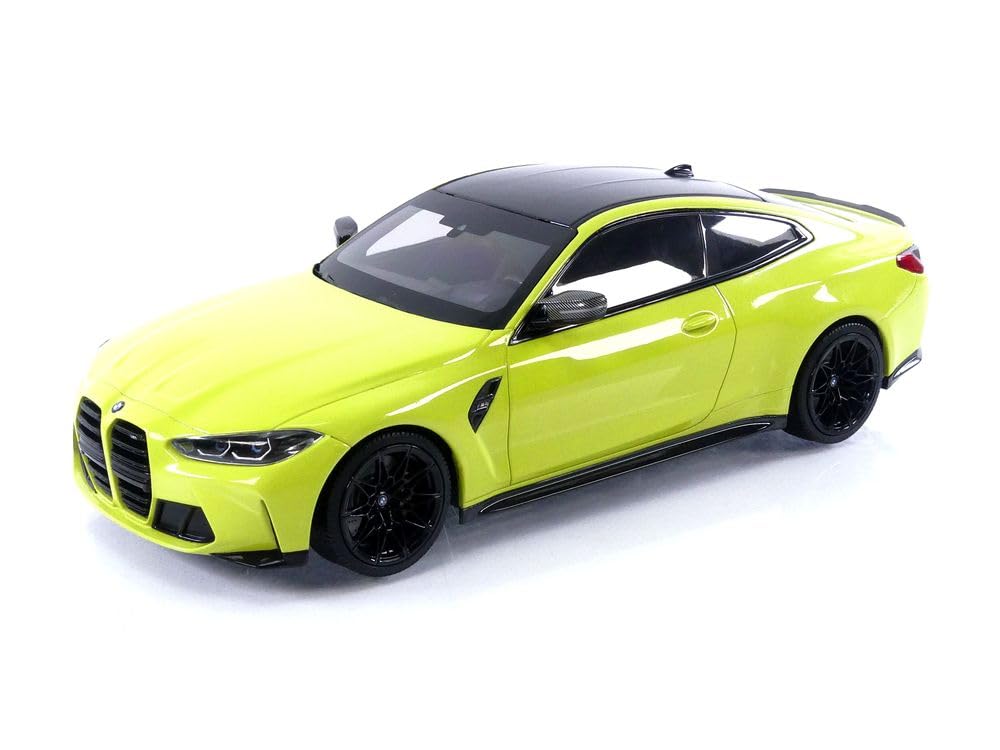 Minichamps 155020120 1:18 BMW M4-2020-Gelb Sammlerstück Miniaturauto, gelb