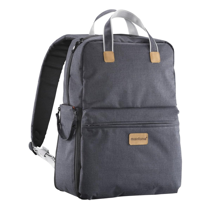 Mantona 21345 Urban Companion Fotorucksack und Tasche, anthrazit