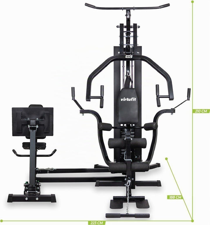 VirtuFit Kraftstation Homegym KH350 mit Beinpresse