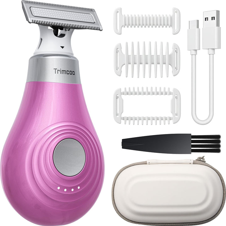 Damen Reise Elektrischer Trimmer Intim Schamhaarentfernung Elektrischer Body Groomer Kleiner Tragbar