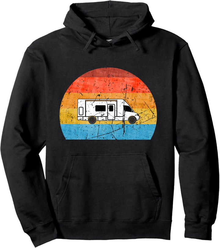 Lustiges Wohmobil teilintegriert Reisemobil Camper Pullover Hoodie