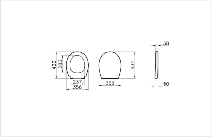 VitrA S20 Round WC-Sitz 109-003-909, mit Absenkautomatik, Easy-Release, oval, weiss, Unterziehversch