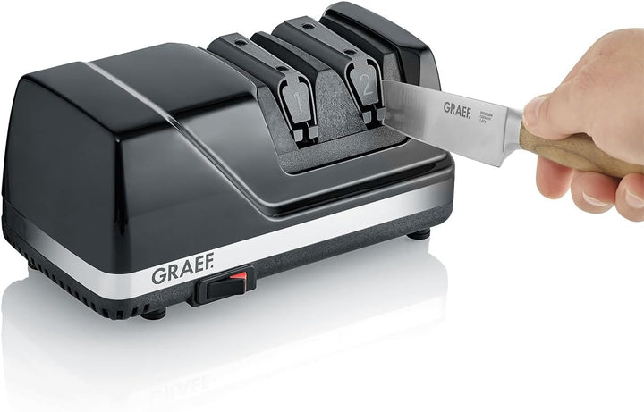 GRAEF Messerschärfer CX110 15° Schleifwinkel, schwarz