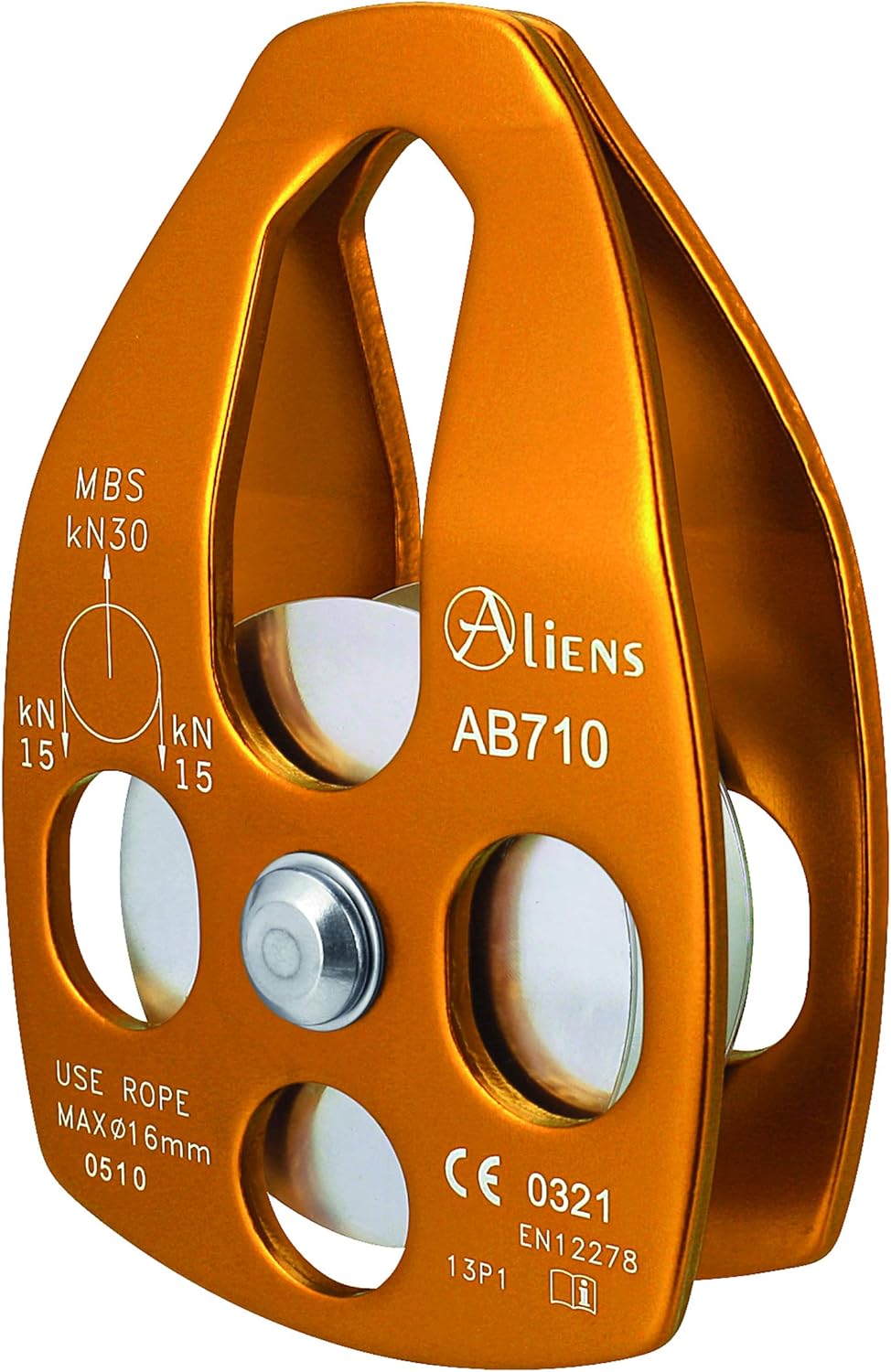 ALIENS Big Pulley Umlenkrolle (30kN) orange, orange