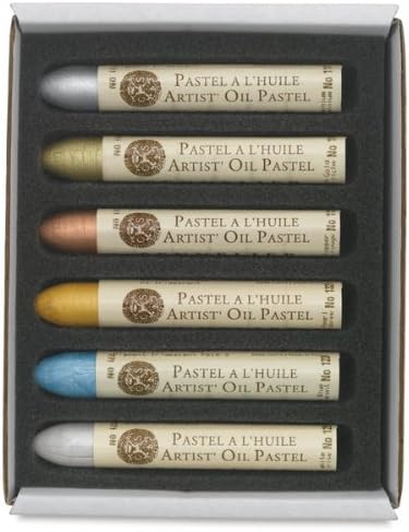 SENNELIER Karton Ölpastell-Set, Holz Metall, Mehrfarbig, 48 Stück (1er Pack) 48 Stück (1er Pack) Meh