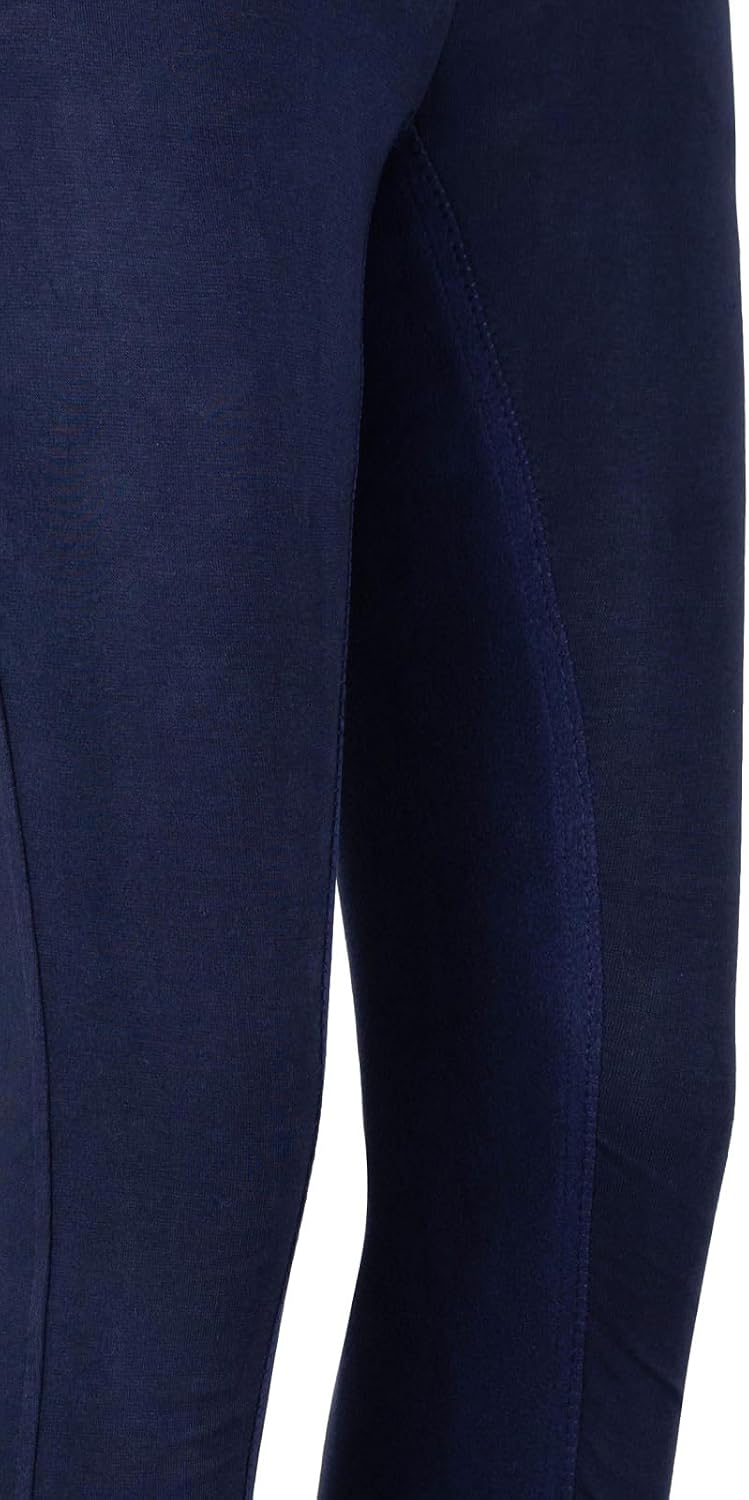 RL24 - Kinder Reithose Vollbesatz Basicline | Vollbesatz-Reithose für Kinder – Reiterhose 86 Dunkelb