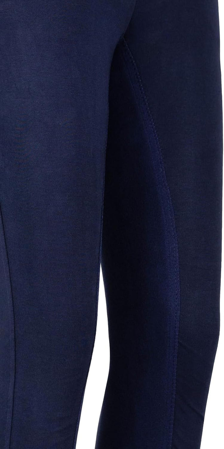 RL24 - Kinder Reithose Vollbesatz Basicline | Vollbesatz-Reithose für Kinder – Reiterhose 86 Dunkelb