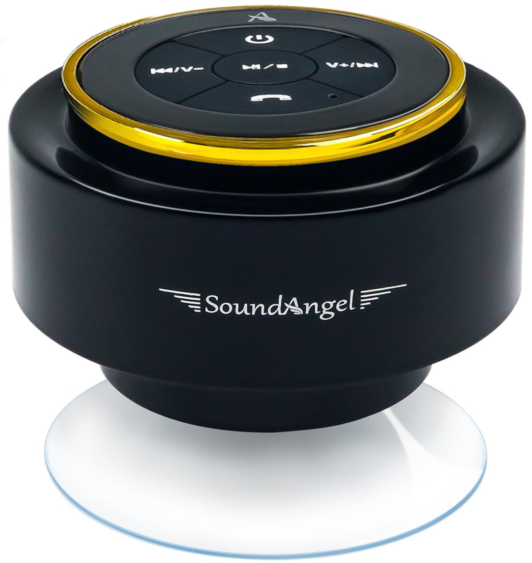 Xleader, Verbesserter Dusch-Lautsprecher, zertifizierter IPX7 wasserdichter Bluetooth-Lautsprecher m
