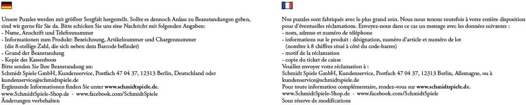 Schmidt Spiele 59270 Renato Casaro, So vergeht der Ruhm der Welt, 3000 Teile Puzzle