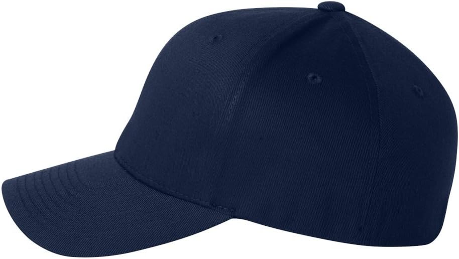 Flexfit Unisex Baseball Cap Wooly Combed, Baseball Kappe ohne Verschluss für Herren, Damen und Kinde