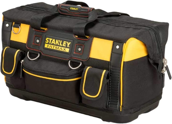 Stanley FatMax Werkzeugtasche (50 x 30 x 29 cm, schlagfester Boden, Aufbewahrungstaschen im Inneren,