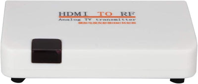 HDMI-zu-Koaxial-HF-Wandler, HDMI-zu-Koaxial-Analogsignal mit Fernbedienung, Unterstützung 480I/480P/