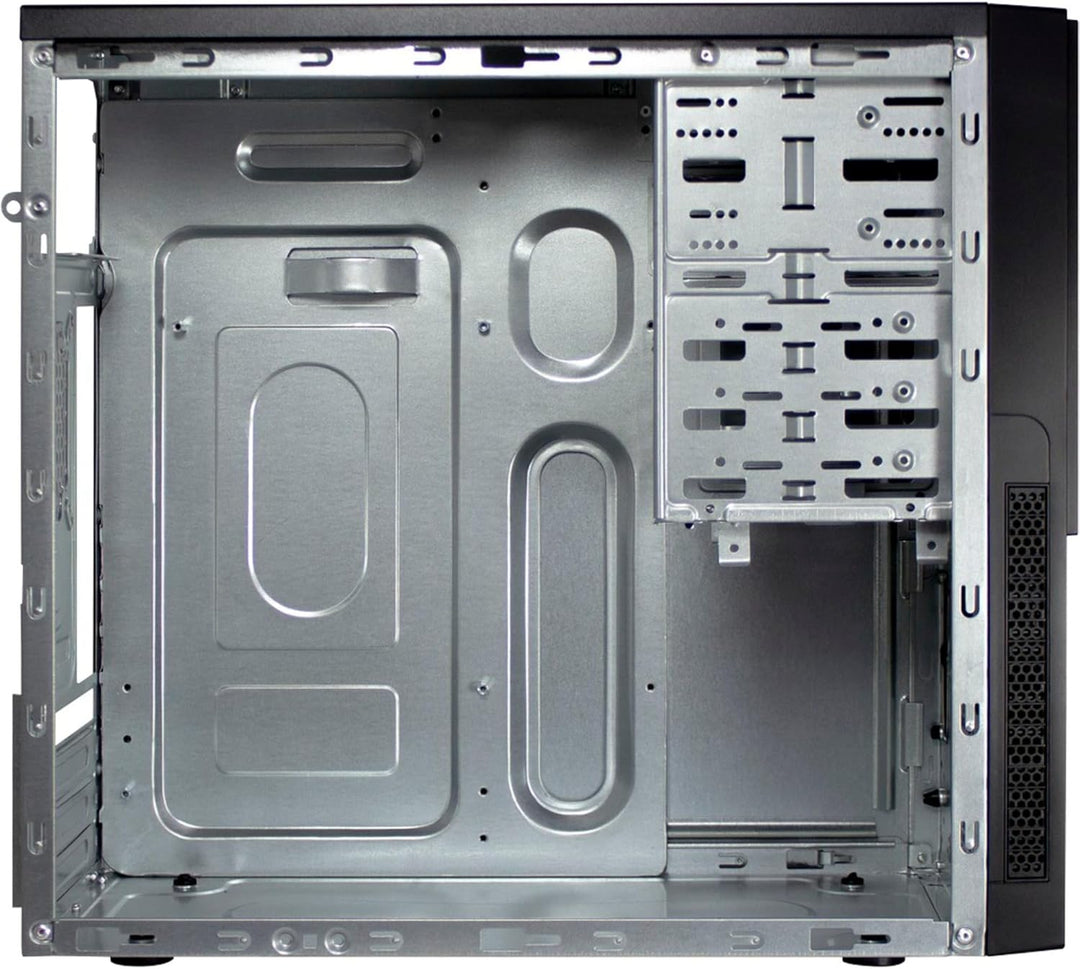 Inter-Tech IT-6865 Micro-Tower PC-Gehäuse (Micro-Tower, PC, Schwarz, 14 cm, 34 cm, CE)