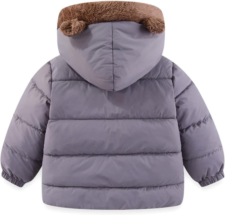 JiAmy Baby Winter Fleece Mantel Kinder Jungen Jacke Outwear Mädchen Gepolstert Kleidung 4-5 Jahre Gr