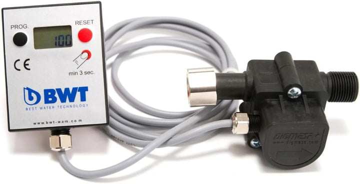 BWT Aquameter mit LCD-Anzeige 3/8" Filter für Wasserhahn, mehrfarbig, einzeln