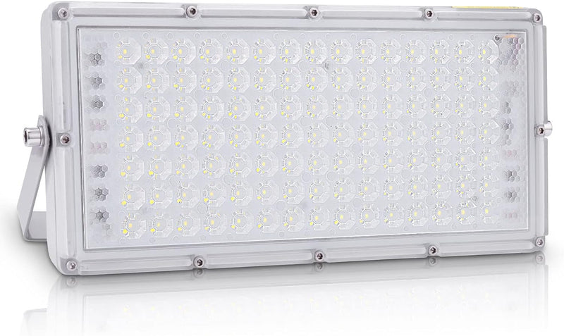 Bellanny LED Strahler 100W, 10000LM Superhell LED Scheinwerfer Aussen, 6500K Kaltweiss LED Fluter, L