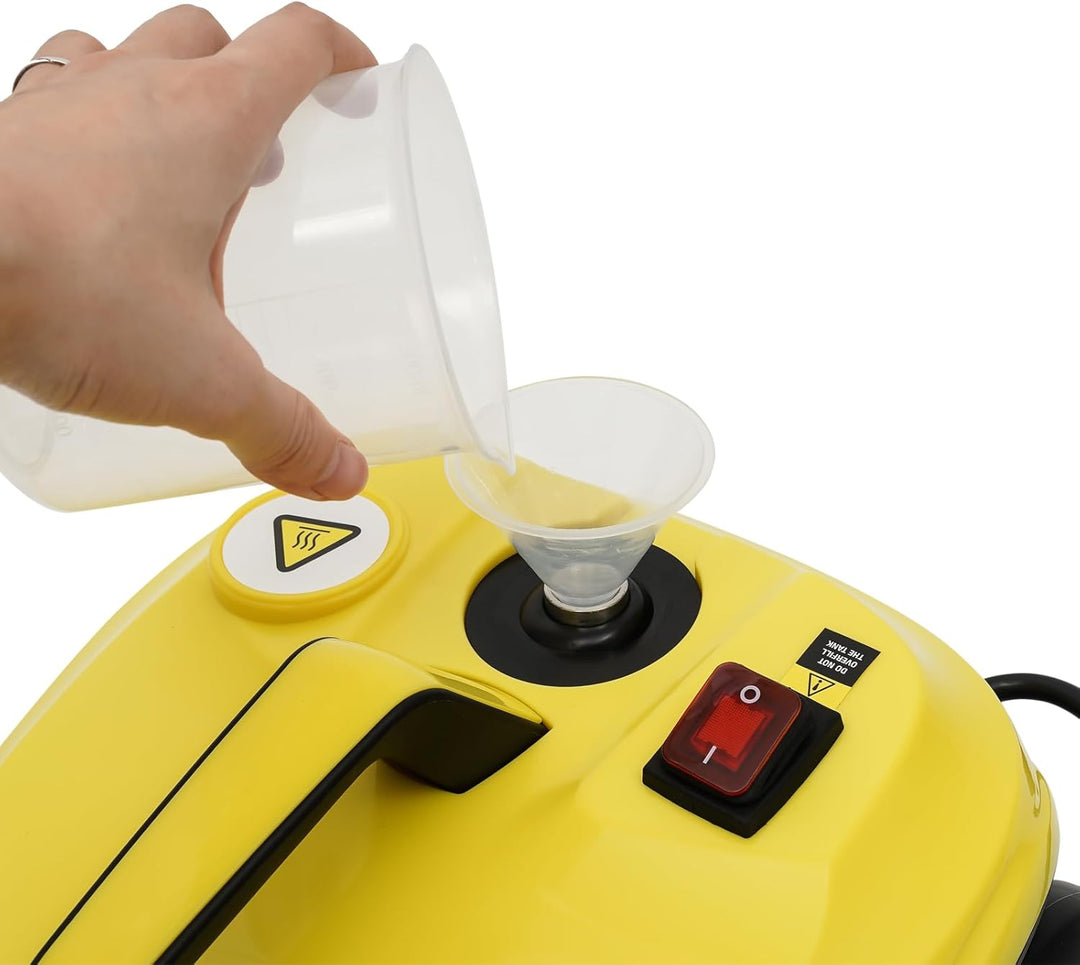 Dampfreiniger, 2000W Mehrzweck Dampfreiniger Handgerät, Fassungsvermögen 1.8L, Dampfdruck 5 bar, für