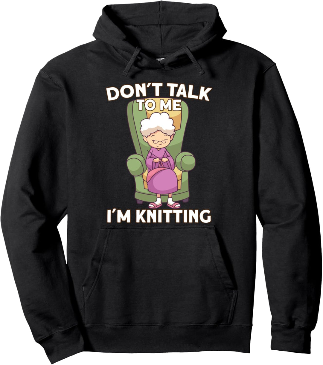 Don´t talk to me I´m counting Pullover Hoodie