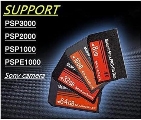Speicherstick PRO-HG Duo MS Karte für Sony PSP HX64GB Speicher High-Speed Hohe Kapazität (64, GB) 64