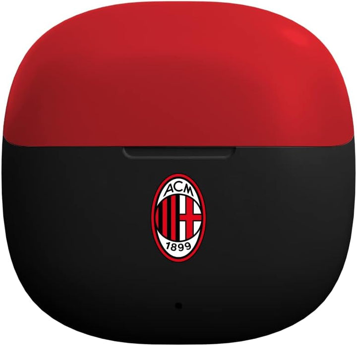 AC Milan TECHMADE Kopfhörer Kabellos In Ear, Kopfhörer mit Ladebox Rot/Schwarz