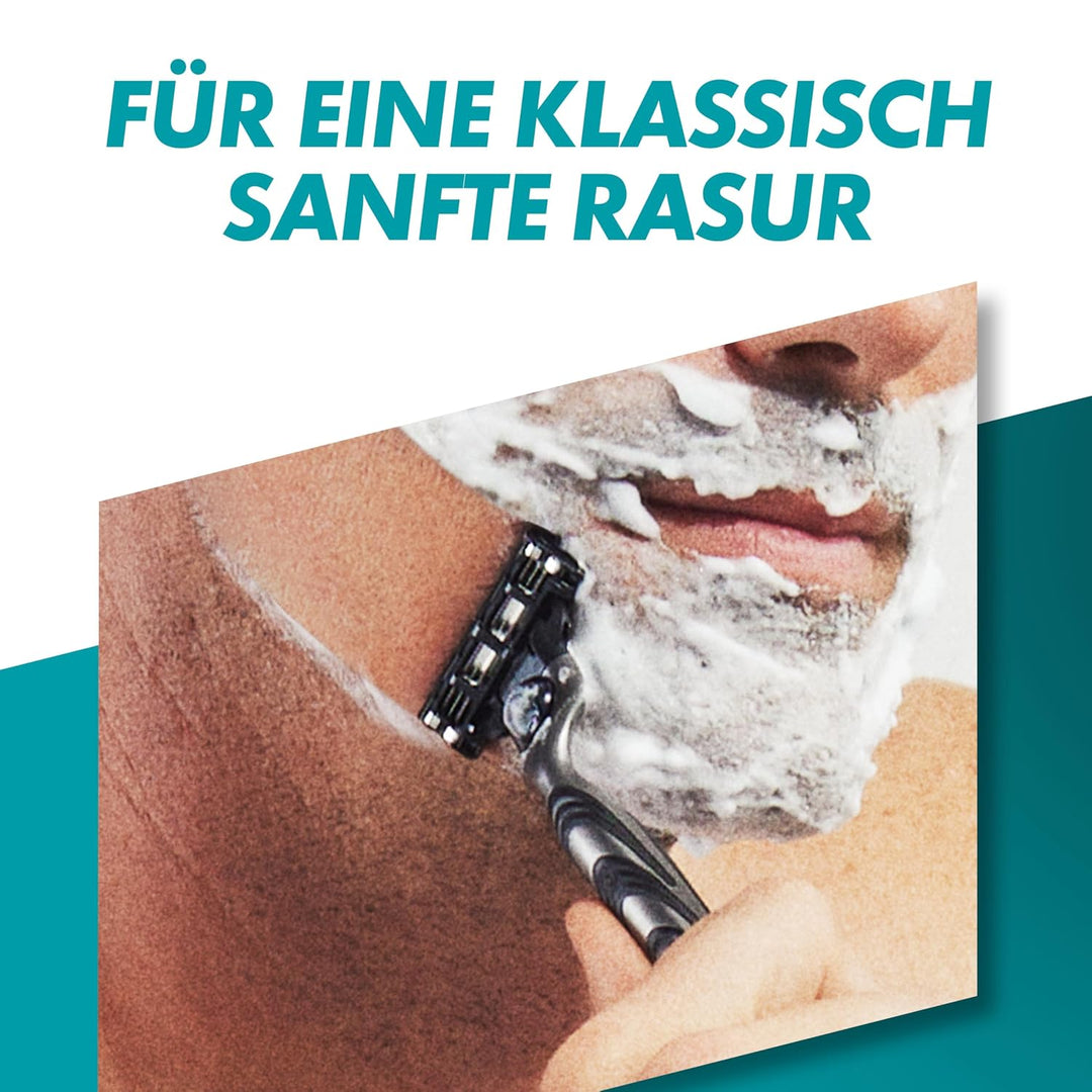 Gillette Mach3 Nassrasierer Herren, Rasierer + 8 Rasierklingen mit 3-fach Klinge, Geschenk für Männe