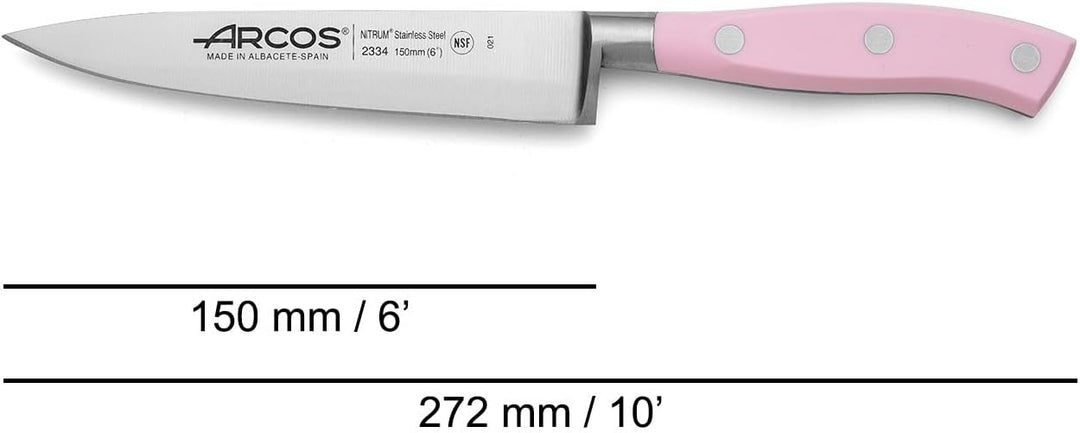 Arcos Küchenmesser-Set Geschmiedet Professionell - 3 Küchenmesser zum Schneiden und Schälen von Lebe